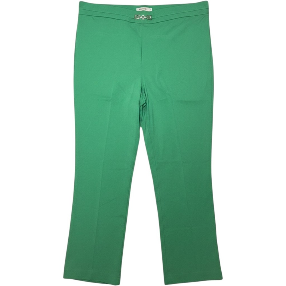 Counterparts Green Jazz‎ Super Stretch Mid Rise Boot Cut Pants Size XL NWT